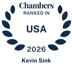 Chambers ranked in USA 2026 Kevin Sink