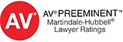 AV Preeminent martindale-hubbeli lawyer ratings