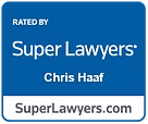 rated by super lawyers Chris Haaf